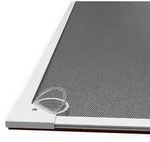 Windhager Pollenschutz-magnetfenster 100 X 120 Cm Grau/wei&szlig; K&uuml;rzbar