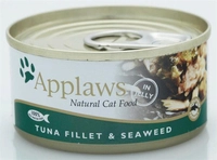 Applaws Katzen Nassfutter Mit Thunfischfilets & Meeresalgen 156 G