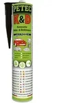 K+d Karosserie Kleb- Dichtmasse, Schwarz,310ml