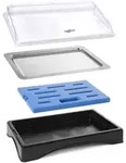 Rolltop-display Gek&uuml;hlt - Gn 1/1, Set Inkl. K&uuml;hlelement, 555x357x(h)175mm - Hendi