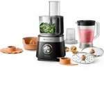 Philips Hr7530/10 Viva Collection Compacte Keukenmachine Zwart/rvs