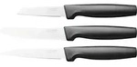 Messer Set Fiskars Functional Form Edelstahl 3 St&uuml;ck