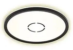 Briloner - Deckenleuchte Mit Hintergrundbeleuchtung Led Deckenlampe Rund Flurlampe