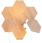 Elements Wood Look Hexagon 7pk Starter Kit - Nanoleaf