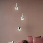 Lampe Frizzante Led Pendelleuchte 3flg Chrom Easydim 3x 5w Led Integriert (smd),