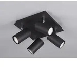 Trio Lighting - Trio Deckenleuchte Marley Schwarz Matt Wand- & Deckenleuchten