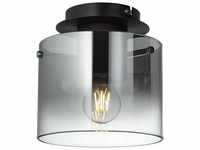 Lampe Beth Deckenleuchte 20cm Kaffee/rauchglas 1x A60, E27, 60W, g.f. Normallampen n.