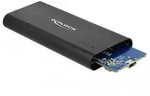 Delock 42614 - Ssd-geh&auml;use - M.2 - 10 Gbit/s - Usb Anschluss - Schwarz