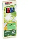 Edding - 25 Ecoline 4-25-4 Permanentmarker Schwarz, Rot, Blau, Gr&uuml;n Wasserfest: Ja