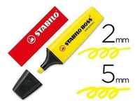 Rotulador Stabilo boss fluorescente 70 amarillo