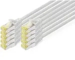 Digitus - Dk-1644-a-005-10 Rj45 Netzwerkkabel, Patchkabel Cat 6a S/ftp 0.50 M Grau 1