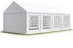 Party-zelt Festzelt 5x8 M Garten-pavillon -zelt Pvc Plane 700 N In Wei&szlig; Wasserdicht