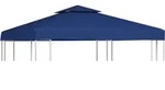 Pavillon-ersatzdach 310 G/m2 Dunkelblau 3x3 M Vidaxl