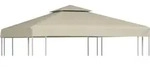 Pavillon-ersatzdach 310 G/m2 Beige 3x3 M - Vidaxl