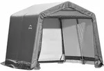 Shelterlogic - Folien Zeltgarage Ger&auml;tehaus Grau 297x305x249 Cm