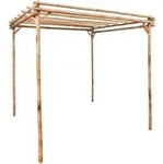 Pergola Bambus 170&times;170&times;220 Cm - Vidaxl