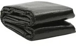Rechteckige Poolabdeckung 800x500 Cm Pe Schwarz - Vidaxl