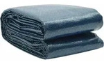Treibende Pool-solarplane Pe 527 Cm Schwarz Und Blau Vidaxl