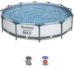 Schwimmbad Mit Runden Stahlstahl Pro Max 366x76 Cm Bestway 56416