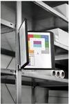 Durable - Sichttafelsystem Magnetischer Wandhalter 10 Sichttafeln A4.