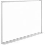 Magnetoplan - Schreibtafel B600xh450mm Stahlbl.wei&szlig; Magn.m.aluminiumrahmen