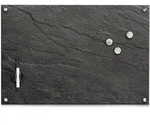 Magnettafel Mit Glasoberfl&auml;che, Trocken Abwischbar, Mit Magnetglas Beschichtet, 40 X