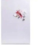 Zeller - Magnetische Tafel F&uuml;r Die Notizen + 3 Magnete, Wei&szlig;, 60x40 Cm