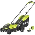 Ryobi Olm1833b Rasenm&auml;her Akku 18v One+ 33cm 35lt Mulchen 25-65mm Kit 2,5 Ah