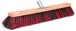 Allround Werkstattbesen, Schwarz/rot Mit Arenga/elastanborste, 60cm