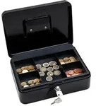 Wedo - Geldkassette &reg; 25 X 9 X 18 Cm (b X H X T) 1 Fach F&uuml;r Banknoten 5 F&auml;cher