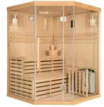 Traditionelle Sauna Skyline Xl - 150 X 150 Cm F&uuml;r 3 Personen Sauna Saunakabine
