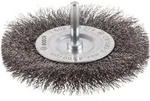 Bosch Accessories Scheibenb&uuml;rste, Gewellt, 100 Mm, 0,2 Mm, 10 Mm, 4500 U/min 