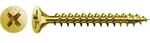 Spax - Universalschraube 4 X 35 Mm Senkkopf Kreuzschlitz Z Vollgewinde 4cut Yellox