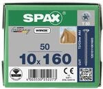 Fp - Spax Holzbau Senkkopf 10.0x160 Vollgewinde Torx 50 Wirox-silber Mit Bewertung