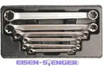 Force - Doppel-ringschl&uuml;ssel-satz Mit E-profil-ringk&ouml;pfen Sw E6 X E8 - E20 X E24