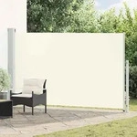Seitenmarkise Ausziehbar 180x300 Cm Creme - Vidaxl