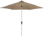 Doppler Sonnenschirm / Kurbelschirm "active Auto Tilt 280", &Oslash; 280 Cm, Greige, Bezug
