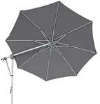 Sonnenschirm / Ampelschirm 'expert 350 Pendel' &Oslash; 3,50 M, Anthrazit, Bezug Aus 100%