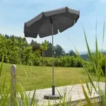 Schneider Sonnenschirm Locarno Anthrazit &Oslash; 150 Cm Balkonschirme