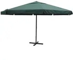 Sonnenschirm Gr&uuml;n Aluminium 500 Cm Vidaxl