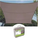 Sonnensegel - Rechteckig - 4 X 3 M - Farbe: Taupe