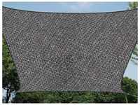 Sonnensegel Quadratisch wasserdurchlässig Dunkelgrau 13m² - für Terrasse