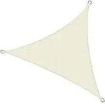 Sol Royal - Solvision Hdpe Sonnensegel Hs9 Dreieck Creme, 360x360x360 Cm