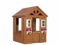 Spielhaus Timberlake aus Holz Outdoor Kinderspielhaus für den Garten inklusive