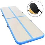 Vidaxl Inflatable Gymnastics Mat With Pump 600x100x10 Cm Pvc Blue