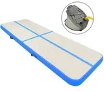 Vidaxl Inflatable Gymnastics Mat With Pump 500x100x20 Cm Pvc Blue