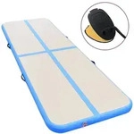 Vidaxl Inflatable Gymnastics Mat With Pump 400x100x10 Cm Pvc Blue