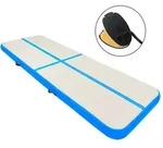 Vidaxl Inflatable Gymnastics Mat With Pump 300x100x20 Cm Pvc Blue