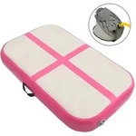 Vidaxl Inflatable Gymnastics Mat With Pump 60x100x20 Cm Pvc Pink