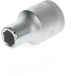 Steckschl&uuml;sseleinsatz 1/2' 6-kant 9mm, 19 9, 6130100 - Gedore